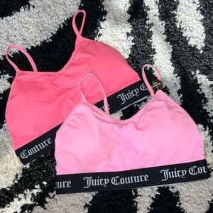 Juicy Couture Pink Bralette Set